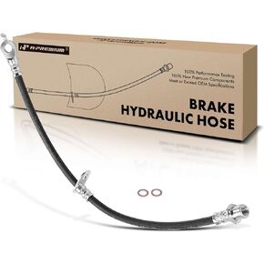 A-Premium Front Passenger Brake Hydraulic Hose Compatible with Select Toyota and Lexus Models - Highlander 2001-2004, RX330 2004-2006, RX350 2007-2009, RX400h 2006-2008 - Replace# 9008094213