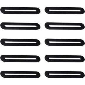 10 Pcs Adjustable Flat Mending Plate, Metal Connector Slideable Slotted Brackets for Timber Wood Furniture Motor PC Case Holder Motor Shelf Adjustable Flat Mending Platese (big)