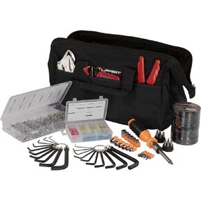 Lippert Boat Tool Kit, 435 Piece Tool Set for Boat Repairs, Included Carrying Case, 15 Different Items, Comprehensive Marine Maintenance Bundle - 2023035865