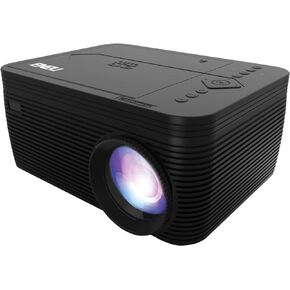 Naxa Electronics NVP-2502C 150″ Home Theater LCD Projector Combo with Built-in DVD Player, Remote, and Case, Gaming Consoles, Bluetooth, HDMI x 2, USB 2.0, MicroSD Support, VGA, Black (NVP-2502C)
