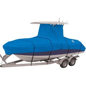 Classic Accessories Stellex T-Top Boat Cover, 20'-22'L, 106" Beam W, Model E