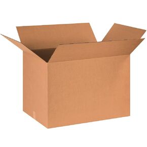 BOX USA Double Wall Boxes, 30" x 20" x 20", Kraft (Pack of 10), Model Number: BHD302020DW