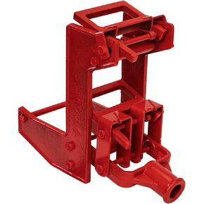 Wall Jack, Portable Wall Jacks for Framing, Use with 1-1/2 X 3-1/2 in Fir Poles Or 1 in Od Steel Pipe, Malleable Casting Iron Wall Jack for Lifting Wall Beams, Capacity of Lifting 1,000 lbs