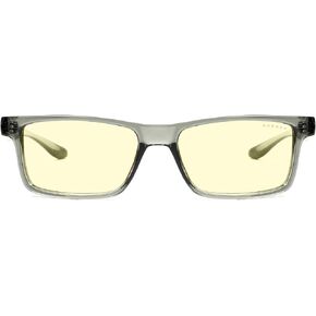 Gunnar - Premium Gaming and Computer Glasses - Blocks 65% Blue Light - Oakland, Onyx, Amber Tint