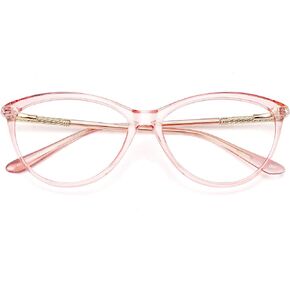 MEETSUN Blue Light Blocking Glasses for Computer Gaming Reading Women Nerd Eyeglasses Frame-Clear Lens Anti Blue Ray Hev Black