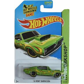 Hot Wheels '68 Hemi Barracuda, Workshop 213/250 [Green]