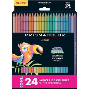 Prismacolor Pastel Colored Pencils Set, Pack of 24, Junior 4.0mm…