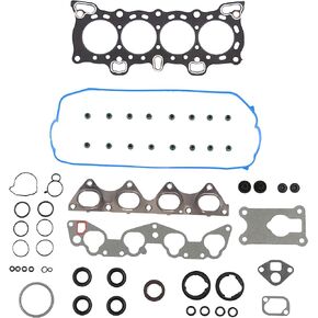 DNJ HGS290 Graphite Cylinder Head Gasket Set for 1988-1995 / Honda/Civic, Civic del Sol, CRX / 1.5L, 1.6L / SOHC / L4 / 16V / 1493cc, 97cid / D15B2, D15B7, D16A6