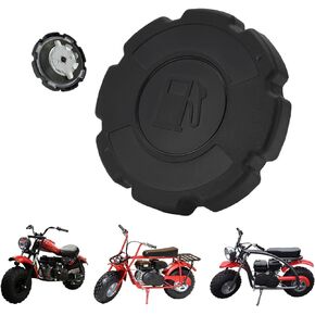 Gas Fuel Tank Cap for CT200U BT200X CT200U-EX Predator 212cc Baja MB165 MB200 Engine GX160 GX200 37mm 168F RT200 196cc Mini Bike Go Kart Black
