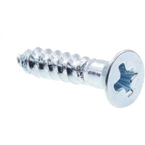 Prime-Line 9034083 Wood Screws, Flat Head, Phillips Drive, #3 X 1/2 in, Zinc Plated Steel (50 Pack)