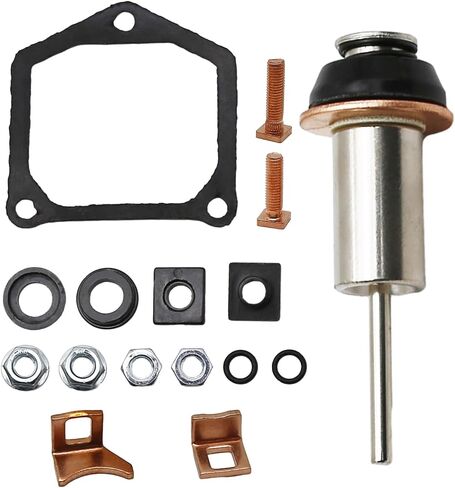 Starter Solenoid Rebuild Repair kit w/Plunger Spring Contact Compatible with Harley Big Twins 1991-2006 Dyna Electra Glide Fatboy Heritage Softail Springer Road King & Sportster 1981/up in Saudi Arabia