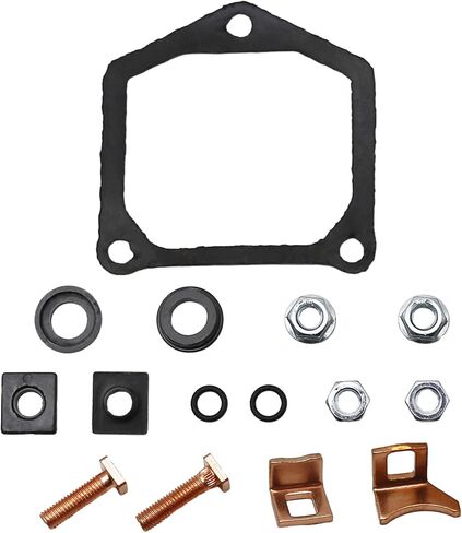Starter Solenoid Rebuild Repair kit w/Plunger Spring Contact Compatible with Harley Big Twins 1991-2006 Dyna Electra Glide Fatboy Heritage Softail Springer Road King & Sportster 1981/up in Saudi Arabia