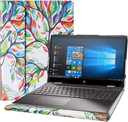 Alapmk Protective Case for 15.6" ASUS VivoBook 15X OLED M1503QA-ES74/VivoBook 15 OLED M1505YA/VivoBook 15 OLED X1505VA(Not fit ProBook 450 G6),Love Tree in Saudi Arabia