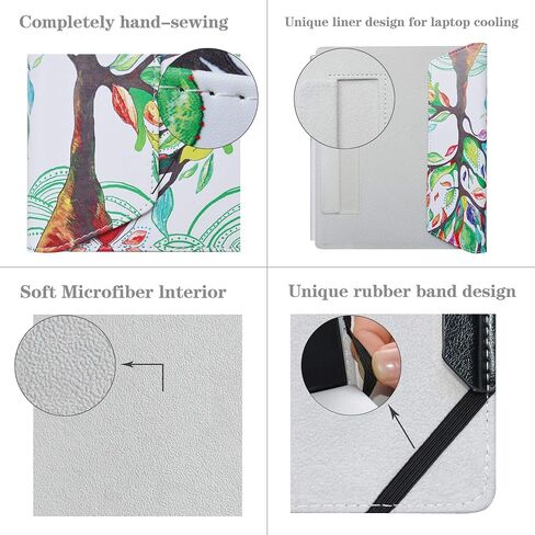 Alapmk Protective Case for 15.6" ASUS VivoBook 15X OLED M1503QA-ES74/VivoBook 15 OLED M1505YA/VivoBook 15 OLED X1505VA(Not fit ProBook 450 G6),Love Tree in Saudi Arabia