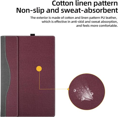 غطاء كمبيوتر محمول لجهاز Hp ProBook 450 G10 G9 G8 2023-2021 / ProBook 455 G10 G9 G8/ 650-G8 / Yoga c740 15.6 بوصة Inspiron 3515 3511 HP Envy X360 15-ed 15-ee 15-ep (15.6 بوصة، رمادي-أسود) ) in Kuwait