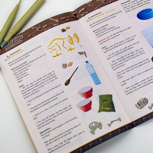 Science4you T Rex Fossil Digging Kit for Kids - T Rex Dinosaurs for Kids, Excavate and Assemble 15 Pieces, Digging Kit for Kids + Dino Toys and Games for Kids, Gifts for 6+ Year Old Boys and Girls in Kuwait