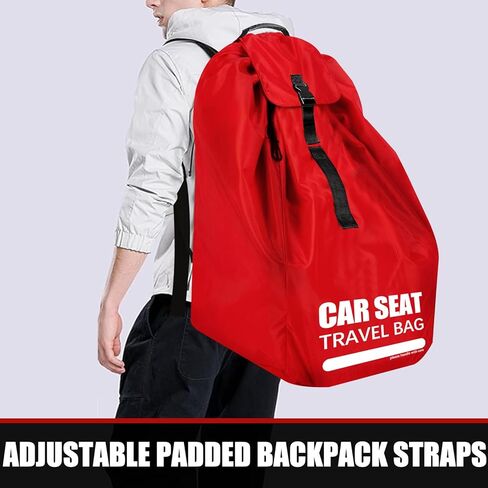 حقيبة سفر لمقعد السيارة للطائرة، حقائب كبيرة لمقعد السيارة للسفر الجوي مع أشرطة مبطنة، حقيبة تخزين/حقيبة ظهر لفحص البوابة لمطار مقعد السيارة، غطاء مقعد السيارة للسفر - أساسيات سفر الطفل للطيران in Kuwait