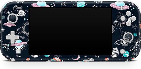 Tacky design Planets Skin Compatible with Nintendo Switch lite Skin, Kawaii Galaxy Skin Compatible with Vinyl 3m Decal Stickers Full wrap Cover in Saudi Arabia