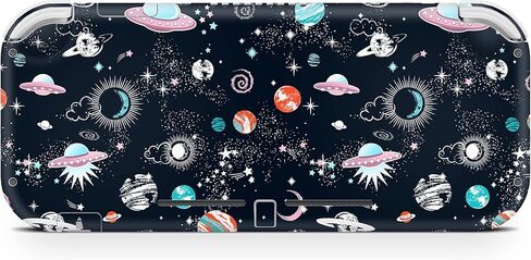Tacky design Planets Skin Compatible with Nintendo Switch lite Skin, Kawaii Galaxy Skin Compatible with Vinyl 3m Decal Stickers Full wrap Cover in Saudi Arabia