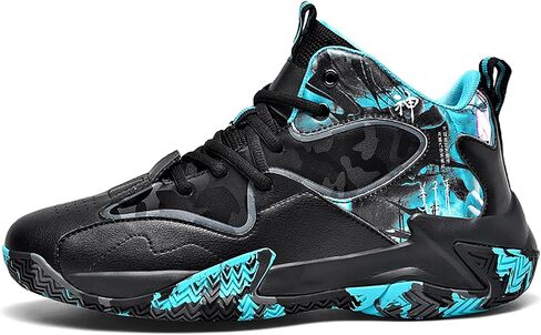 CJSPORX Mens Basketball Shoes Breathable Non Slip Running Fashion Sneakers in Saudi Arabia