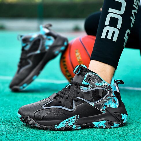 CJSPORX Mens Basketball Shoes Breathable Non Slip Running Fashion Sneakers in Saudi Arabia