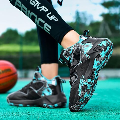 CJSPORX Mens Basketball Shoes Breathable Non Slip Running Fashion Sneakers in Saudi Arabia