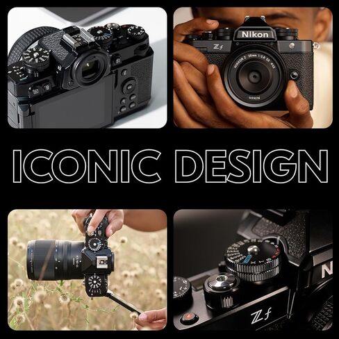 Nikon Z f with Zoom Lens | Full-Frame Mirrorless Stills/Video Camera with 24-70mm f/4 Lens (Renewed) in Saudi Arabia
