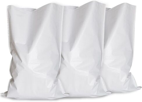 Heavy Duty Sandbags Woven Polypropylene Sand bags UV Protection Empty sandbag 10 Packs 21.6" x 33.4" Sand Bags Flood Protection Flood Barrier Quick in Saudi Arabia
