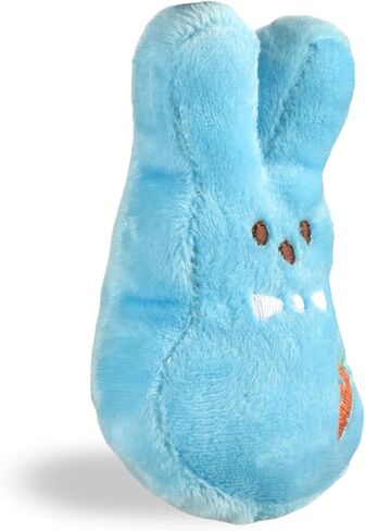 Peeps Bunnies Plush Catnip Cat Toys in Pink and Blue, 4"- 2 Count | Small Cat Toy Set with 2 Cat Toys | Catnip Cat Toys Plush Cat Toys from Peeps Marshmallow Candy Brand in Kuwait