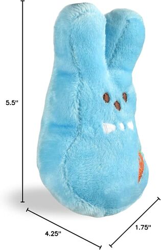 Peeps Bunnies Plush Catnip Cat Toys in Pink and Blue, 4"- 2 Count | Small Cat Toy Set with 2 Cat Toys | Catnip Cat Toys Plush Cat Toys from Peeps Marshmallow Candy Brand in Kuwait