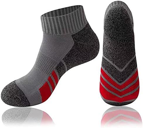 Sock Amazing 6 Pairs Low Cut Socks Cushion Athletic Socks for Running Cycling in Saudi Arabia