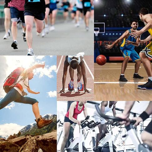Sock Amazing 6 Pairs Low Cut Socks Cushion Athletic Socks for Running Cycling in Saudi Arabia