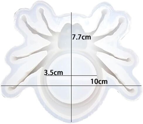 قالب الراتنج ثلاثي الأبعاد حامل شموع العنكبوت قالب الهالوين لطيف الحيوان سيليكون للأشعة فوق البنفسجية الايبوكسي الراتنج قالب الصب لأصحاب DIY حاويات الزهور صندوق وعاء حلية in Kuwait
