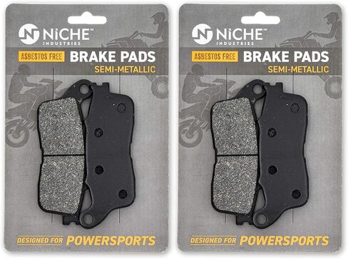 NICHE Brake Pad Set for Honda VFR1200X VFR1200FD 06435-MGE-D02 Rear Semi-Metallic in Saudi Arabia