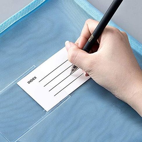 VIQWYIC A4 Zipped Mesh Document File Folders, 5 PCS Zip Lock File Bag Wallets Folder for School Office Supplies (5 Colors) in Saudi Arabia
