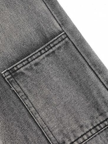 بذلة CIDER النسائية ذات جيب واسع الساق من الدنيم مقاس كبير in Kuwait