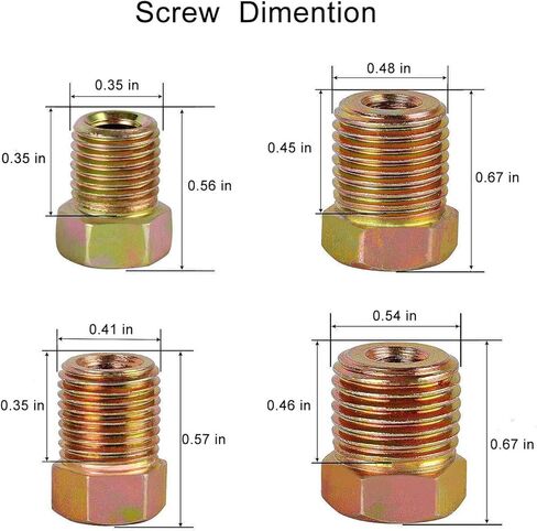 Brake Line Kit 25 ft 3/16 OD Flexible Copper Tube Roll 3/16" x 25' with 16 Fittings in Saudi Arabia