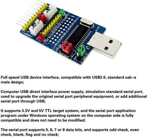 1 قطعة CH341A USB إلى I2C IIC SPI ISP UART TTL محول مسلسل EPP/MEM وحدة تحويل متوازية in Kuwait