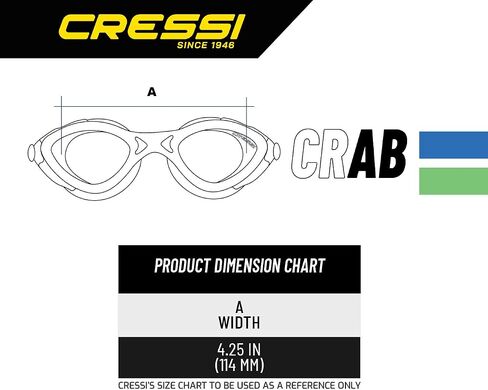 Cressi Crab, Matte Blue in Saudi Arabia