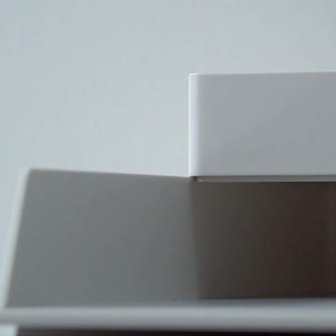 Plastic Desk Organizer Accessories, Stackable Paper Letter Tray 2-Piece, for Home or Office Use. (Cream White - 2 Letter Tray) in Saudi Arabia