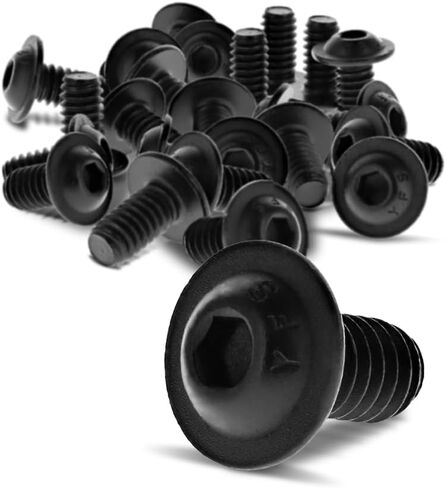 8020, 3342, 10 Series, 1/4-20 x 0.5 Inch 1/2 Inch Flanged Button Head Socket Cap Screw (FBHSCS) (25 Pack) Bolt Hardware Pack for 8020 Aluminum Extrusions in Saudi Arabia