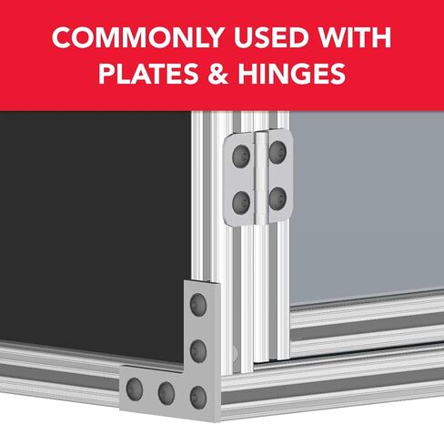 8020, 3342, 10 Series, 1/4-20 x 0.5 Inch 1/2 Inch Flanged Button Head Socket Cap Screw (FBHSCS) (25 Pack) Bolt Hardware Pack for 8020 Aluminum Extrusions in Saudi Arabia