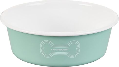 Le Creuset Enamel on Steel Large Dog Bowl, 6 Cups, Dark Blue in Saudi Arabia