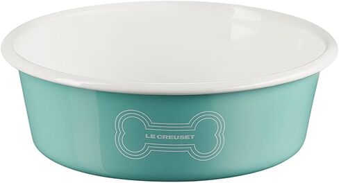Le Creuset Enamel on Steel Large Dog Bowl, 6 Cups, Dark Blue in Saudi Arabia