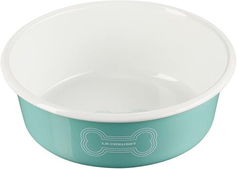 Le Creuset Enamel on Steel Large Dog Bowl, 6 Cups, Dark Blue in Saudi Arabia