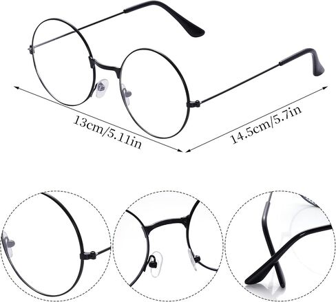 مجموعة إكسسوارات أزياء الساحر، نظارات ساحرة مبتكرة ووشاح محبوك مخطط لحفلات أعياد الميلاد والهالوين in Kuwait