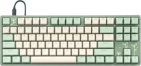 DROP Expression Series Togekey TKL Mechanical Keyboard - Gateron Yellow KS3 Linear Switches - PBT Double-Shot Keycaps - LED Backlight - Silver in Saudi Arabia