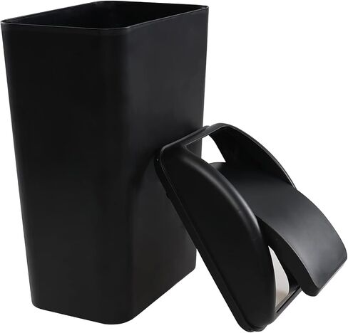 Ponpong 3.5 Gallon Plastic Swing Top Trash Can in Saudi Arabia