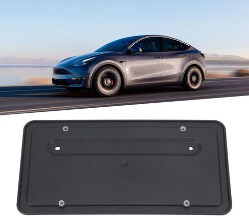 حامل لوحة الترخيص الخلفي، 1096844 00 B، إطارات لوحة ترخيص بديلة متينة للطراز Y 2020 إلى 2023 in Kuwait