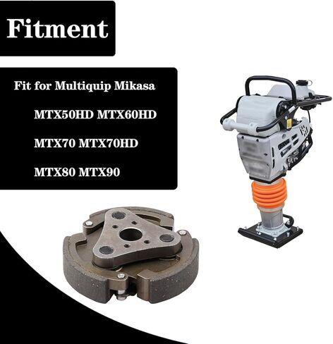 القابض Assy مناسب لـ Multiquip Mikasa MTX50 MTX60 MTX70 MTX80 MTX90 ماكينة الدك استبدال 366348550 366346210 in Kuwait